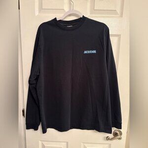Jacquemus Ice Text Long Sleeve T Shirt